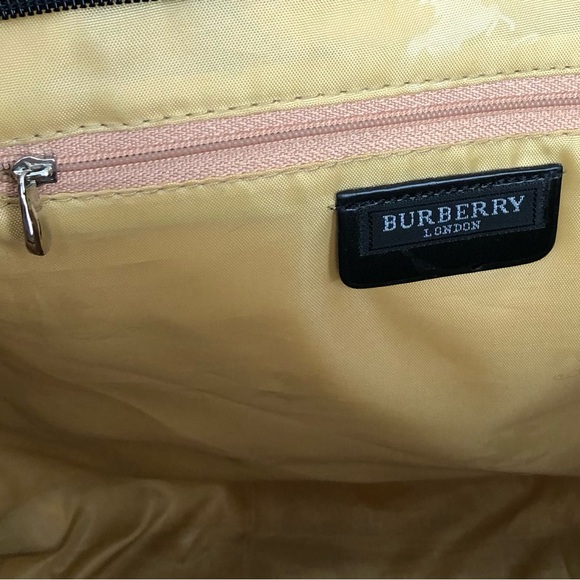 Burberry London Canvas Tote Bag 16inX12.5in - Picture 8 of 14